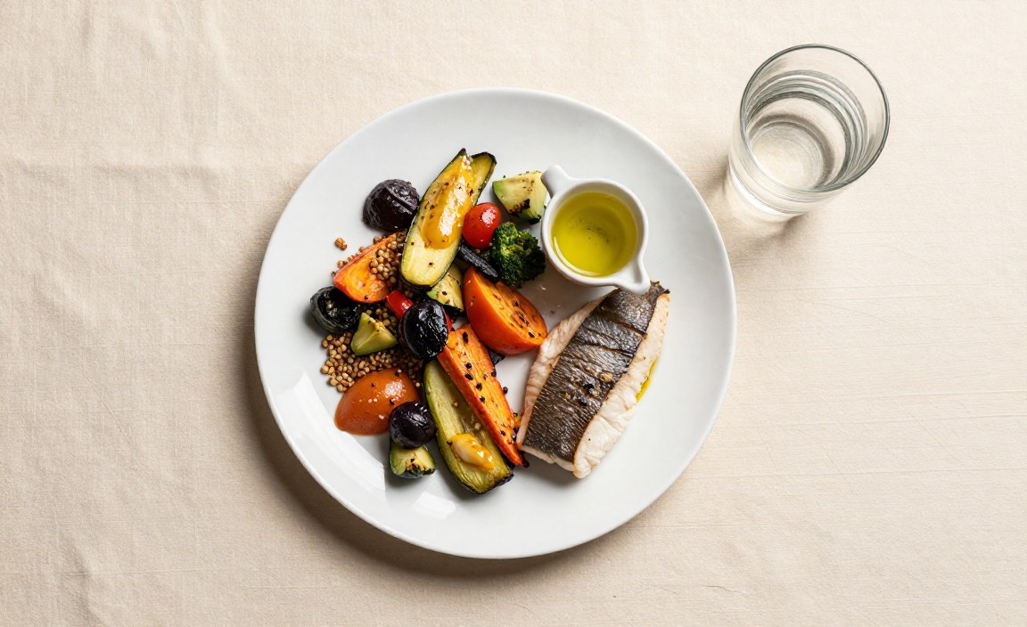 Portada del artículo: El plato de Harvard: cómo montar una comida equilibrada sin pesar nada